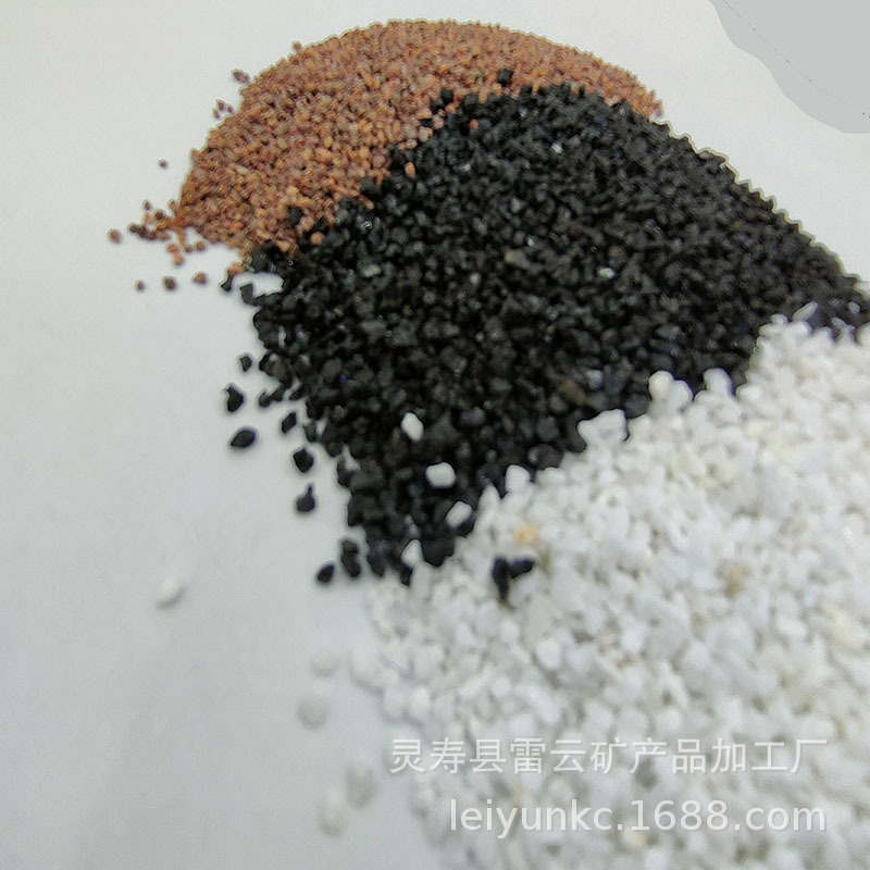 supply fish tank Landscaping Black Sands Quartz sand Red Sand