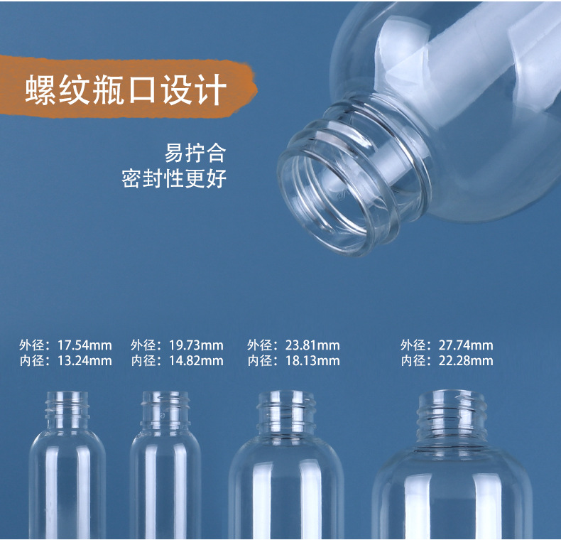 PET透明旋转瓶盖尖嘴瓶_03