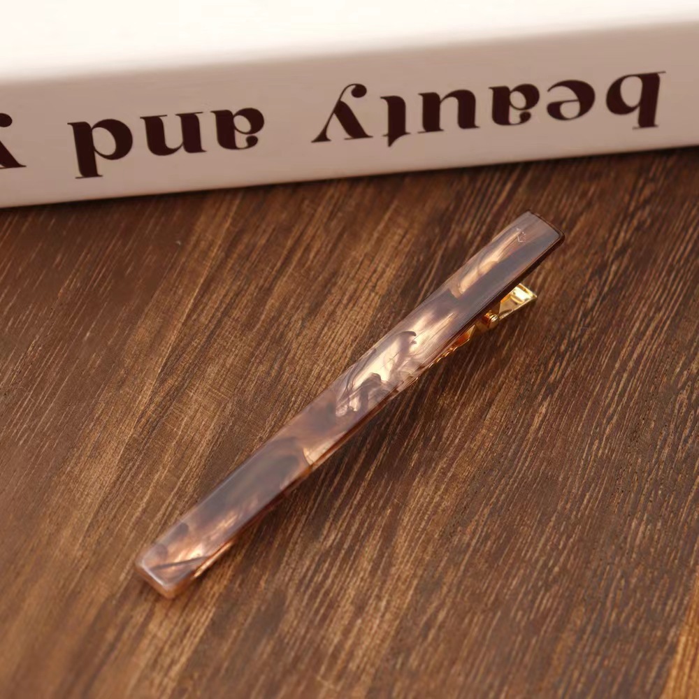 Estilo coreano moda nueva placa de acetato de las mujeres horquilla accesorios para el cabello simple pinza de pelo tallada flequillo clip al por mayor