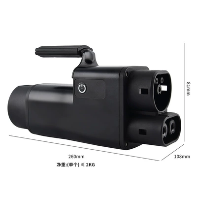 Elektrikli avtomobil şarj cihazları – Adapter Cross-Border - dc-gzo1-guozhuanou-300a