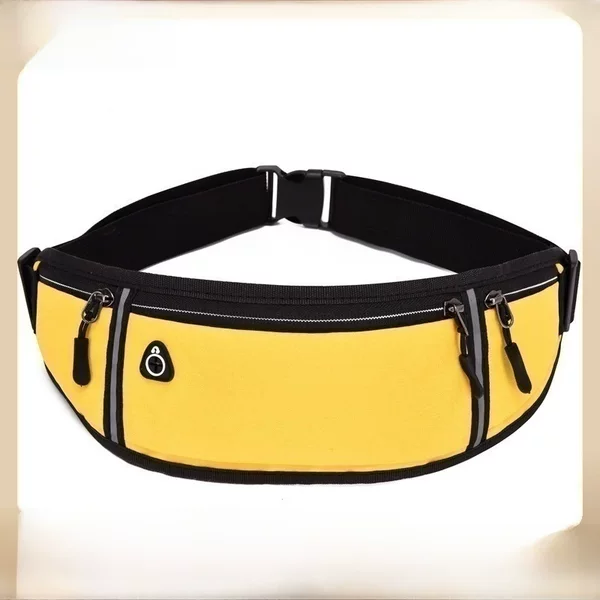 Waist Bag Women's Summer Running Mobile Phone Bag Men's Multifunctional Sports Bag Equipment Thin Invisible Belt Fitness Storage Bag