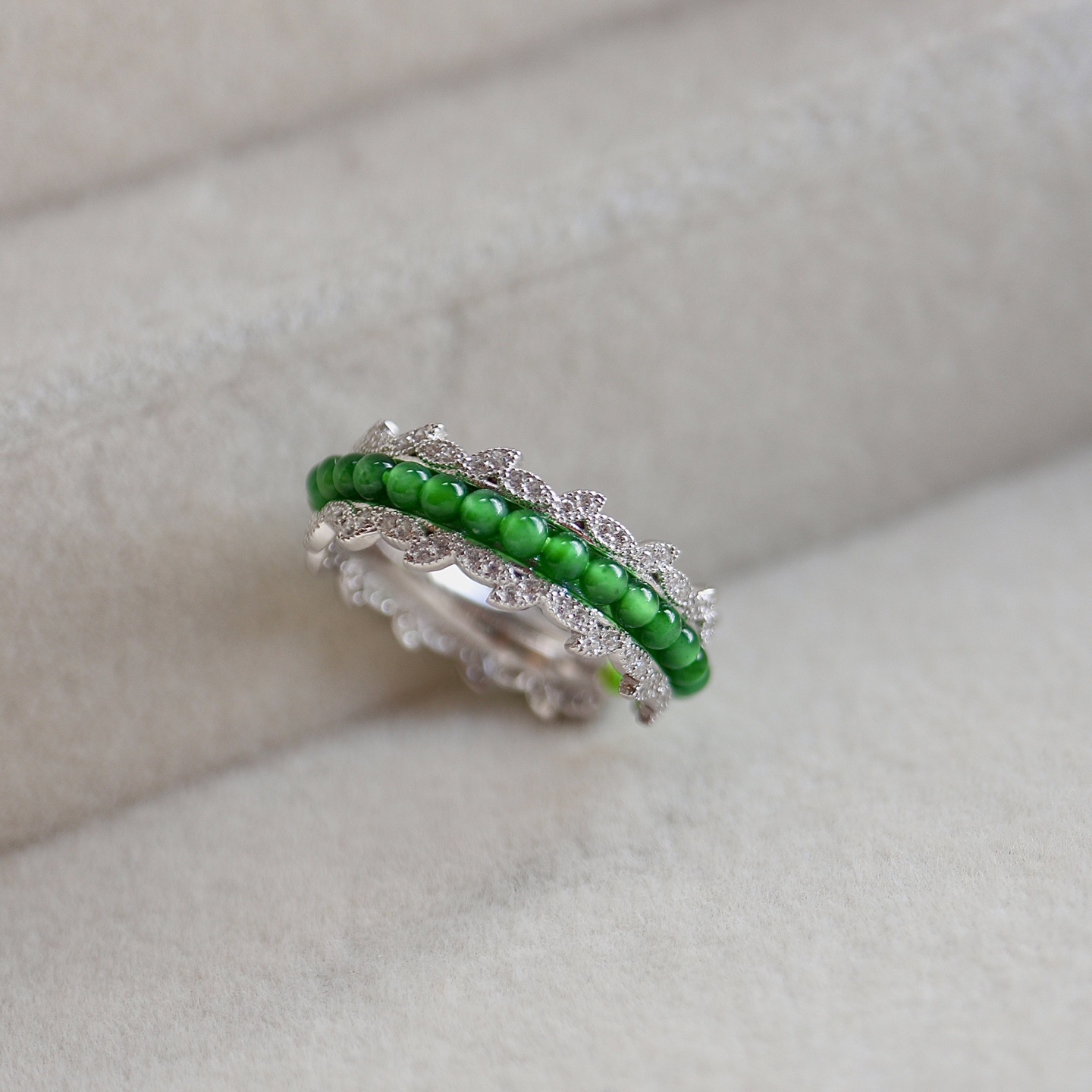 기장구슬반지 (3mm)