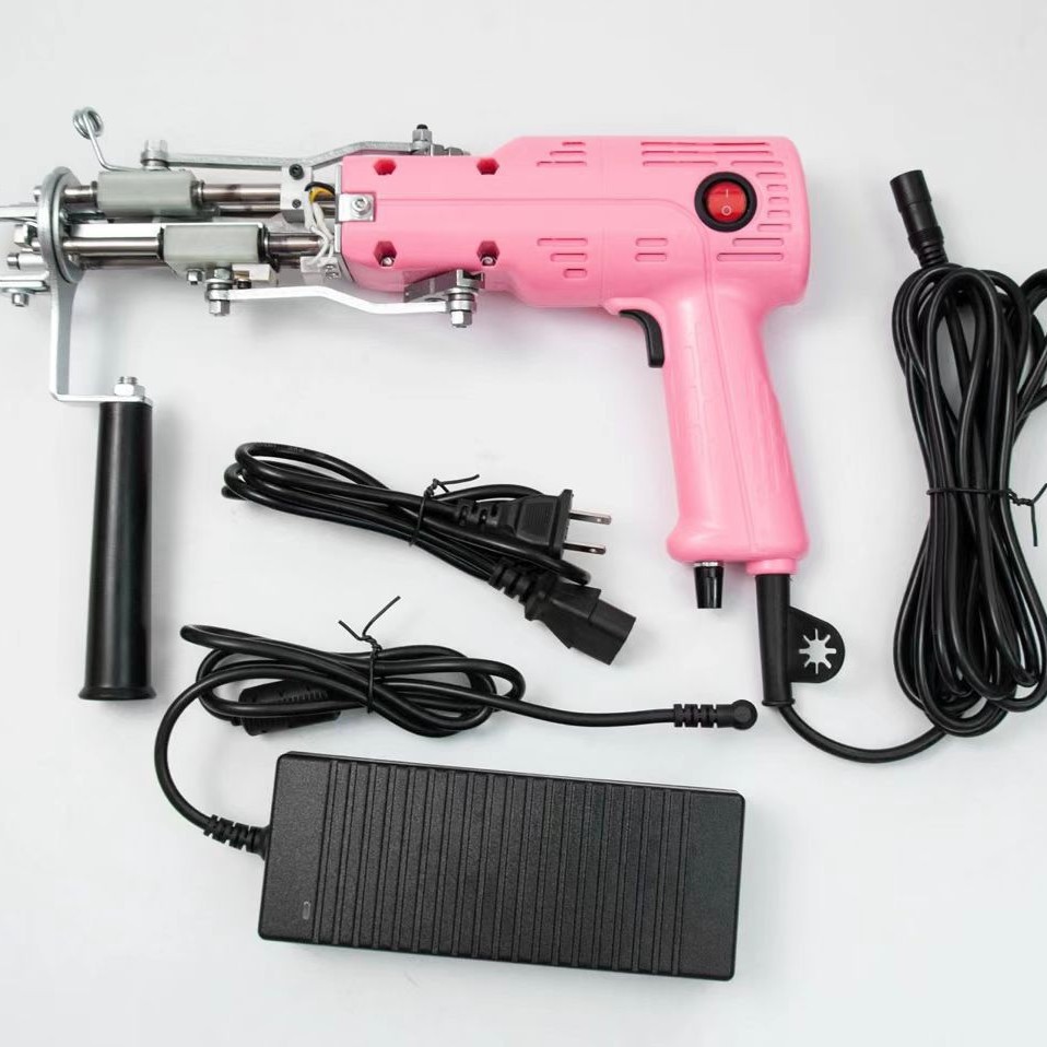 Pistola Eléctrica para Tufting de Alfombras 2 en 1