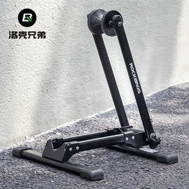 洛克兄弟双杆自行车停车架山地车维修支撑架公路车家用室内展示架
