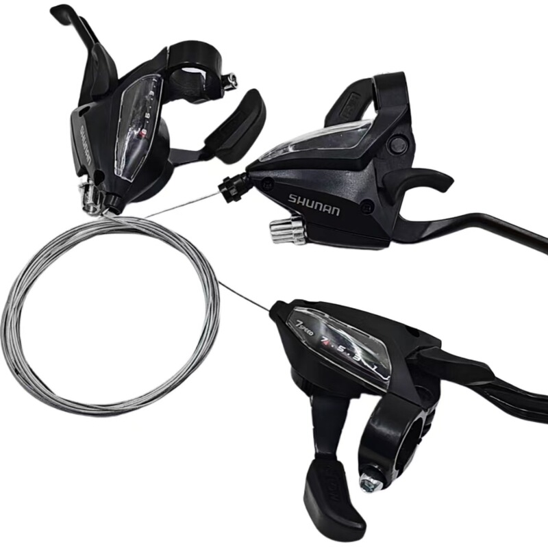 Shunan EF500-21-24 speed link finger dial 7-speed 8-speed brake handle mountain bike speed change handle brake handle accessories