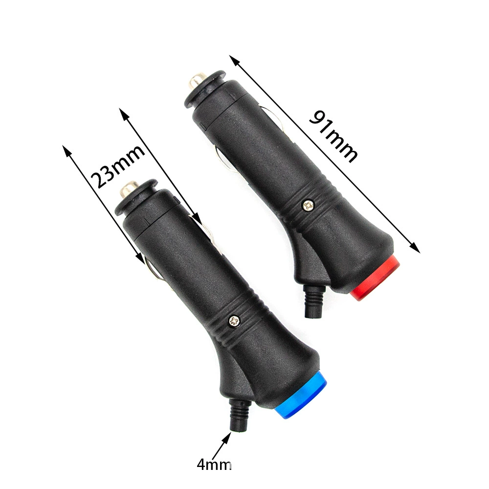 Автомобильный прикуриватель с выключателем 12V прикуриватель вилка красный хвост прикуривателя вилка