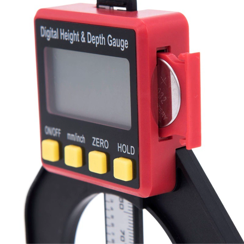 Цифра 2-в-1 Деревообрабатывающий измеритель высоты глубиномер штангенциркуль цифровой штангенциркуль