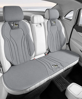 coverage Binyue L car seat – Universal seat cover - moon-shadow-gray-rear-row-three-piece-set-please-note-the-vehicle-model-when-placing-an-order