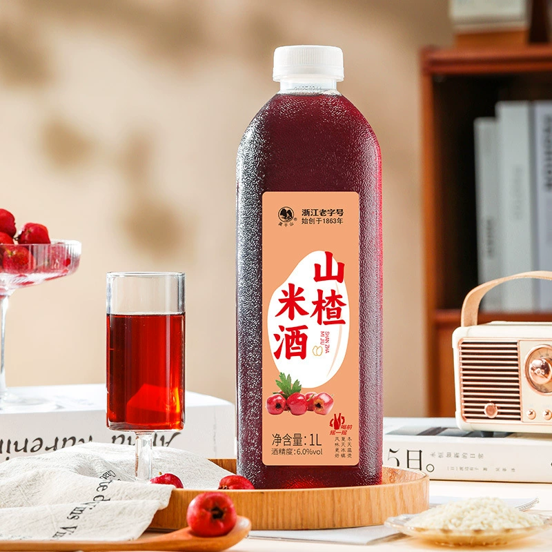Рисовое вино 1 л, 6% об., ручная ферментация — свежий рис, разные вкусы и размеры