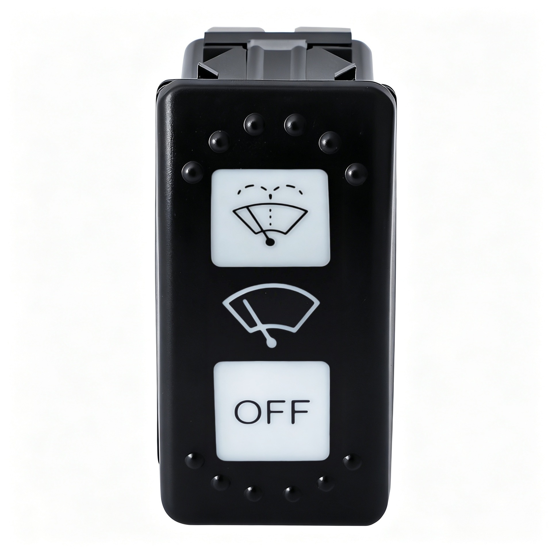 Boat switch car yacht waterproof switch rocker wiper lifting winch far and near light 12-24V