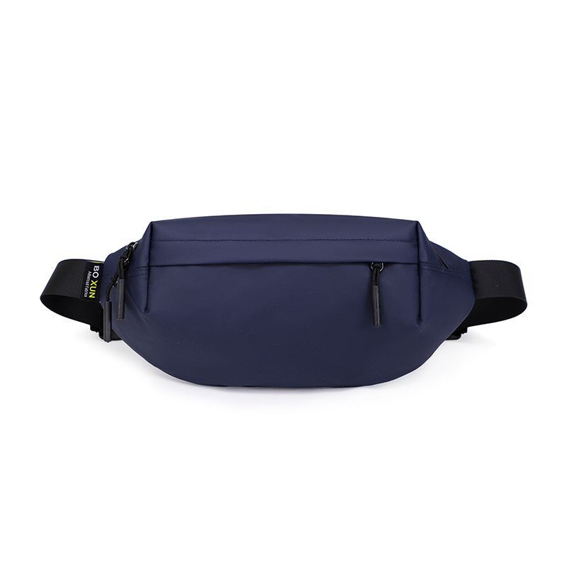 Venta al por mayor transfronteriza 2024 nueva moda al aire libre cintura casual bolso de mensajero de un solo hombro para hombre bolso de pecho impermeable multifuncional