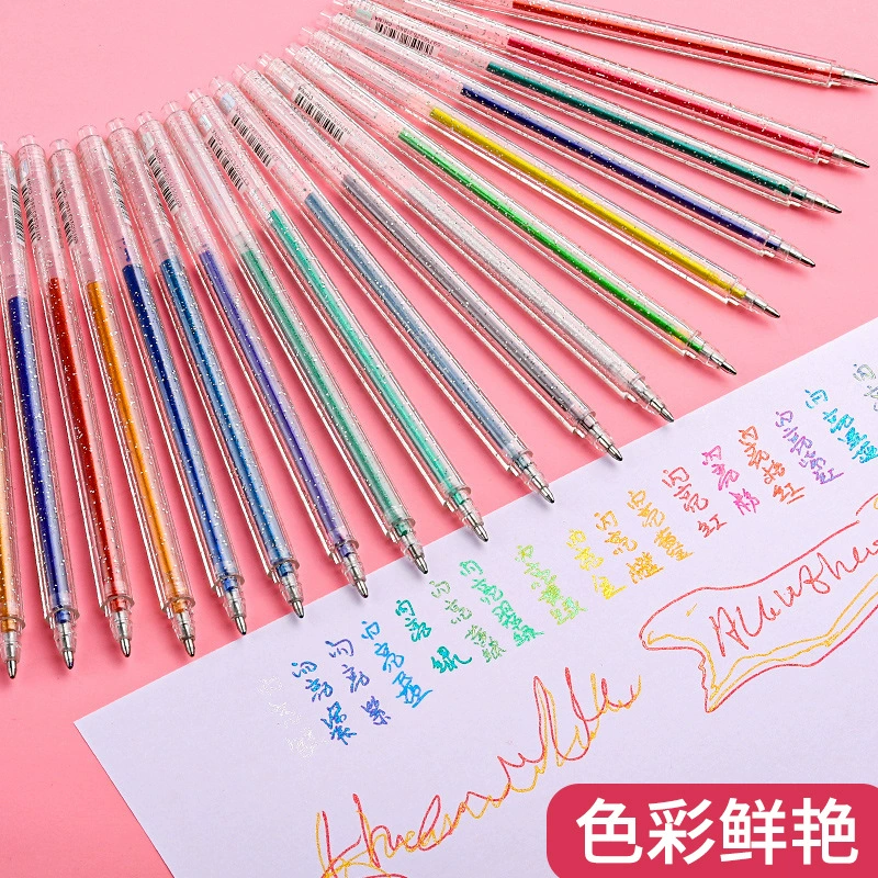 Маркер Flash гелевая ручка костюм ручной счет ручка заправка цветной маркер живопись гелевая ручка маркер оптовая продажа