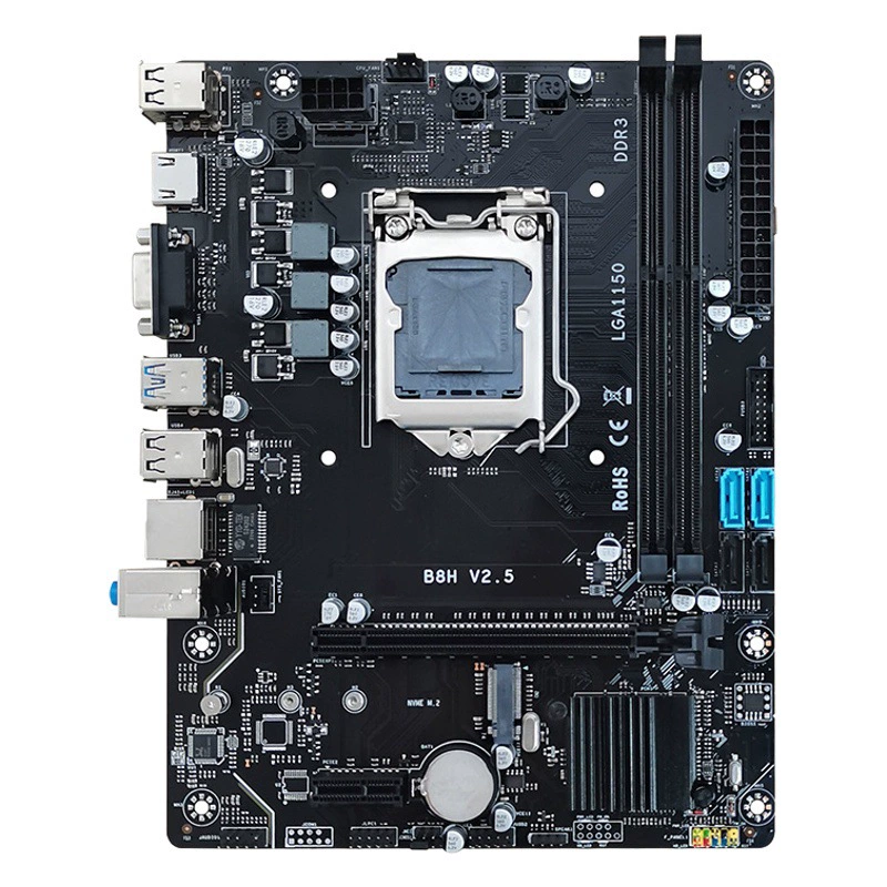 Совершенно новая материнская плата для настольного компьютера H81, разъем LGA 1150, поддержка памяти DDR3, поддержка твердотельных накопителей M.2, процессор i3 4590.