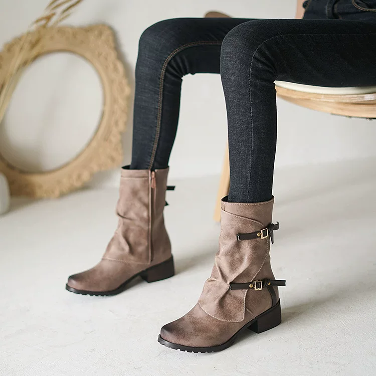 Martens, universal low boots for leisure, 2020, plus size, European style