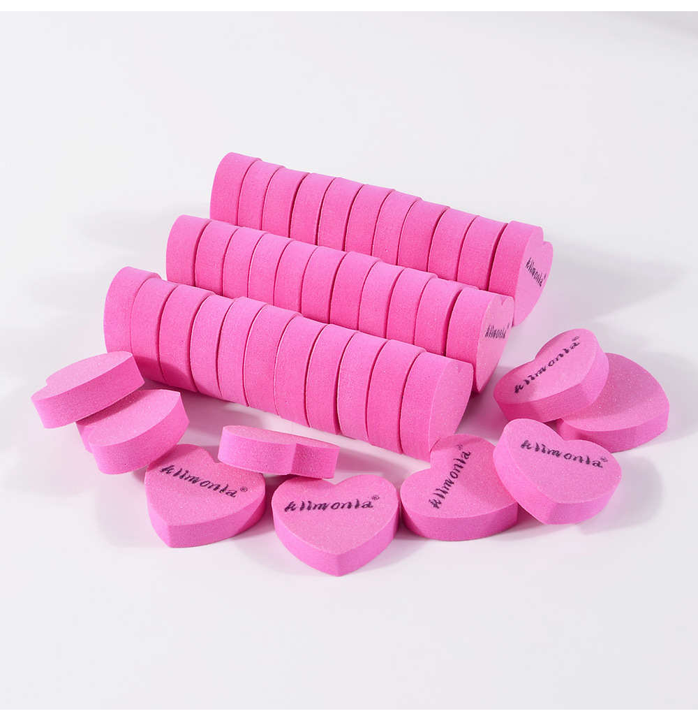 Cute Heart Shape Sponge Nail Tools 1 Piece display picture 2
