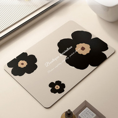 硅藻泥軟地墊浴室速干衛生間門口腳墊子吸水防滑洗手間廁所小地毯