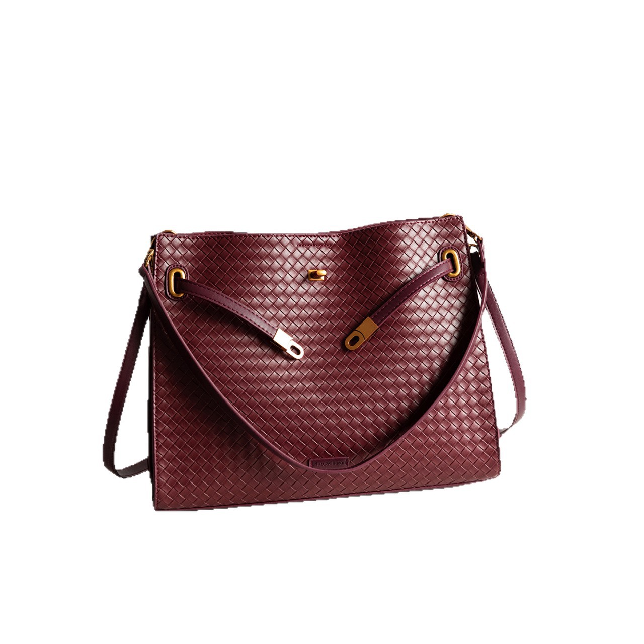 Bolsa de tejido de comercio exterior transfronterizo de mujeres alta sensación de brazo bolso de viaje universal bolso de hombro de gran capacidad mochila