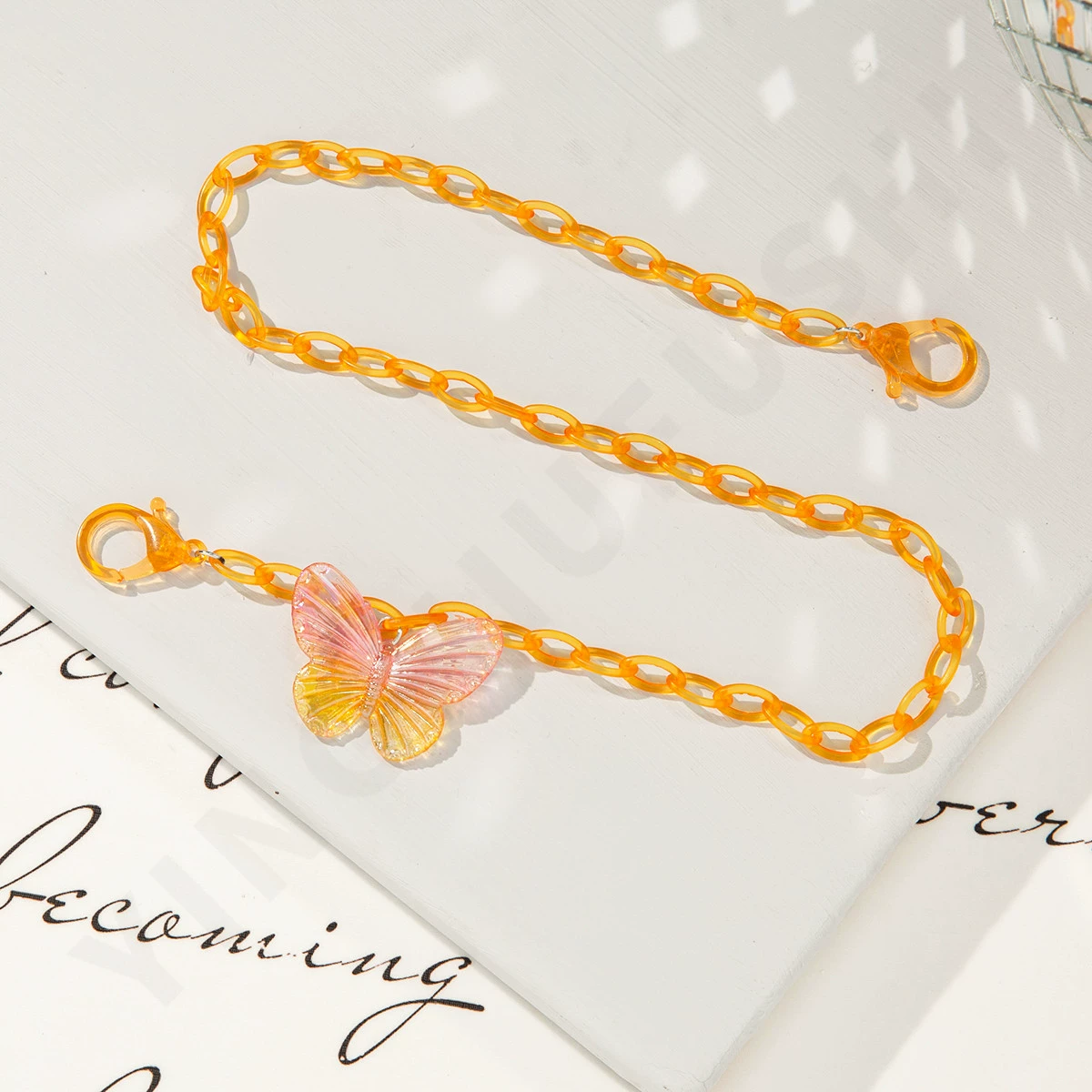 Acrylic fashionable glasses, European style