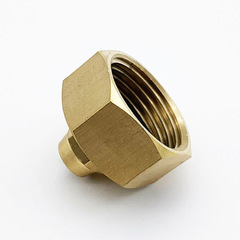 1/4 inch to 3/4 GHT adapter brass garden hose fitting water purifier inner thread connection
