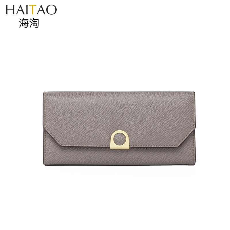 Cartera de mujer de moda billetera de mujer billetera tríptica nueva Tarjeta larga multi-Tarjeta titular monedero bolsa de plata