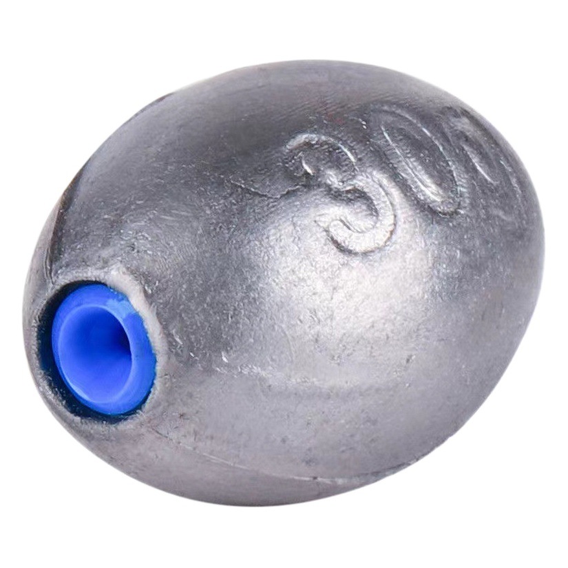 Cross-Border Olive-Shaped Lead Sinker with Plastic Core That Does Not Damage the Line, Hollow Fishing Gear, Fishing Sinker, Sea Fishing Manufacturer Wholesale