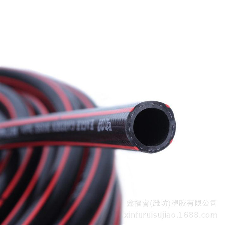 pvc黑色红线条花园水管软管PVC洗车管水枪洗车水管