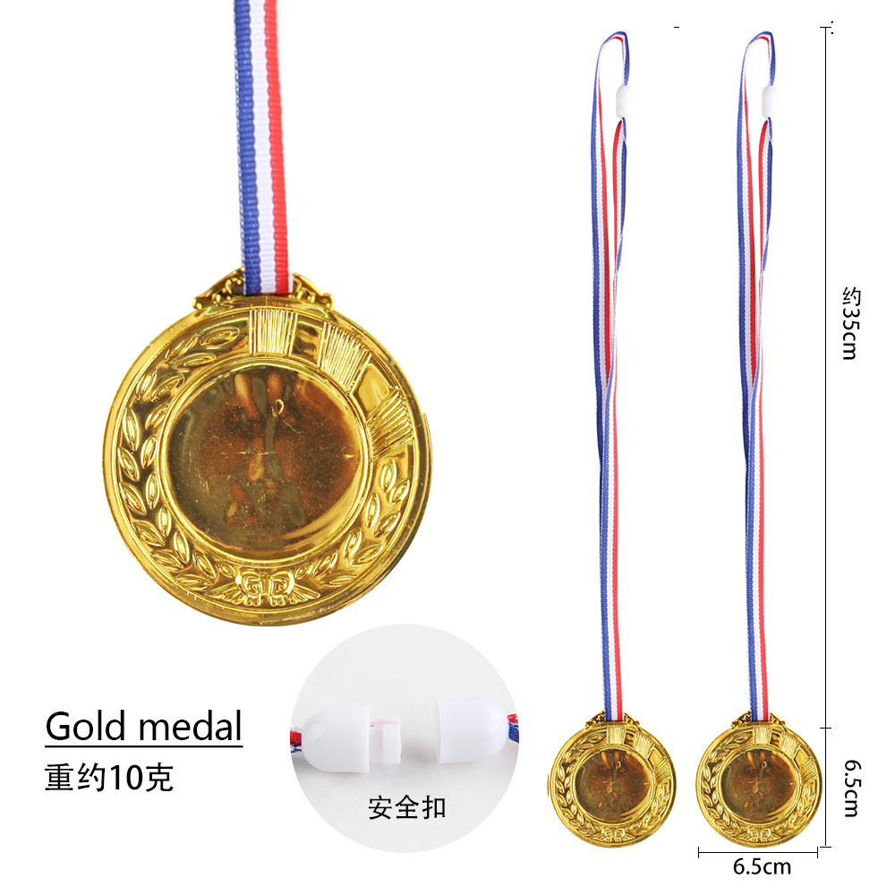 Trofeo medalla olivo Super Bowl Copa del Mundo fútbol trigo oreja medalla de oro campeón Copa plástico deportes Juegos Accesorios de recompensa