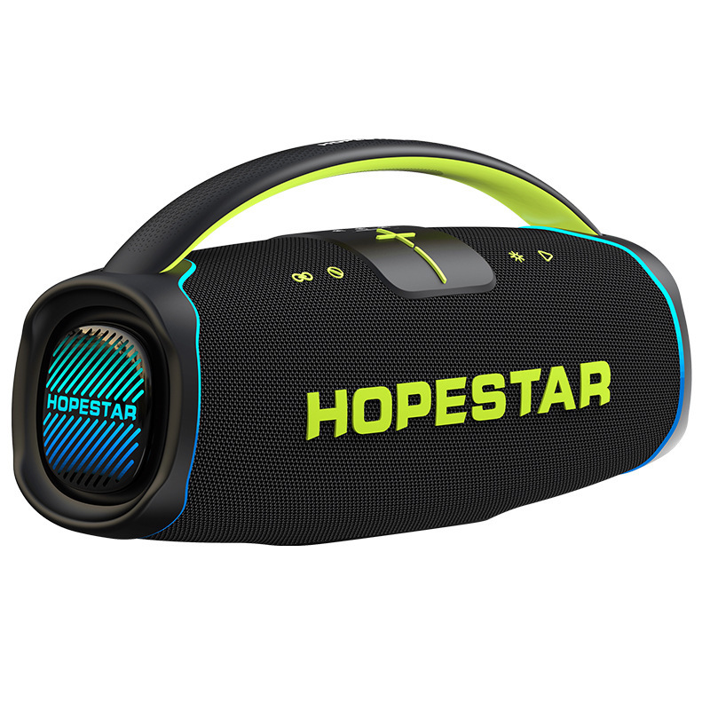 HOPESTAR A65大战神蓝牙音箱配麦克风重低音炮户外无线大功率音响|undefined