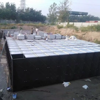 镀锌板一体化消防地埋水箱 装配式BDF坚韧耐腐复合金属板水箱