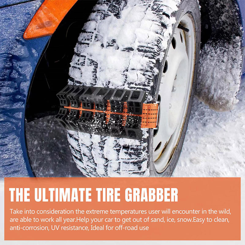 Car Anti-Skid Chain, Snow Mud, Sand, Anti-Skid Track, Off-Road Vehicle, Sand Escape Board, Outdoor Escape Tool