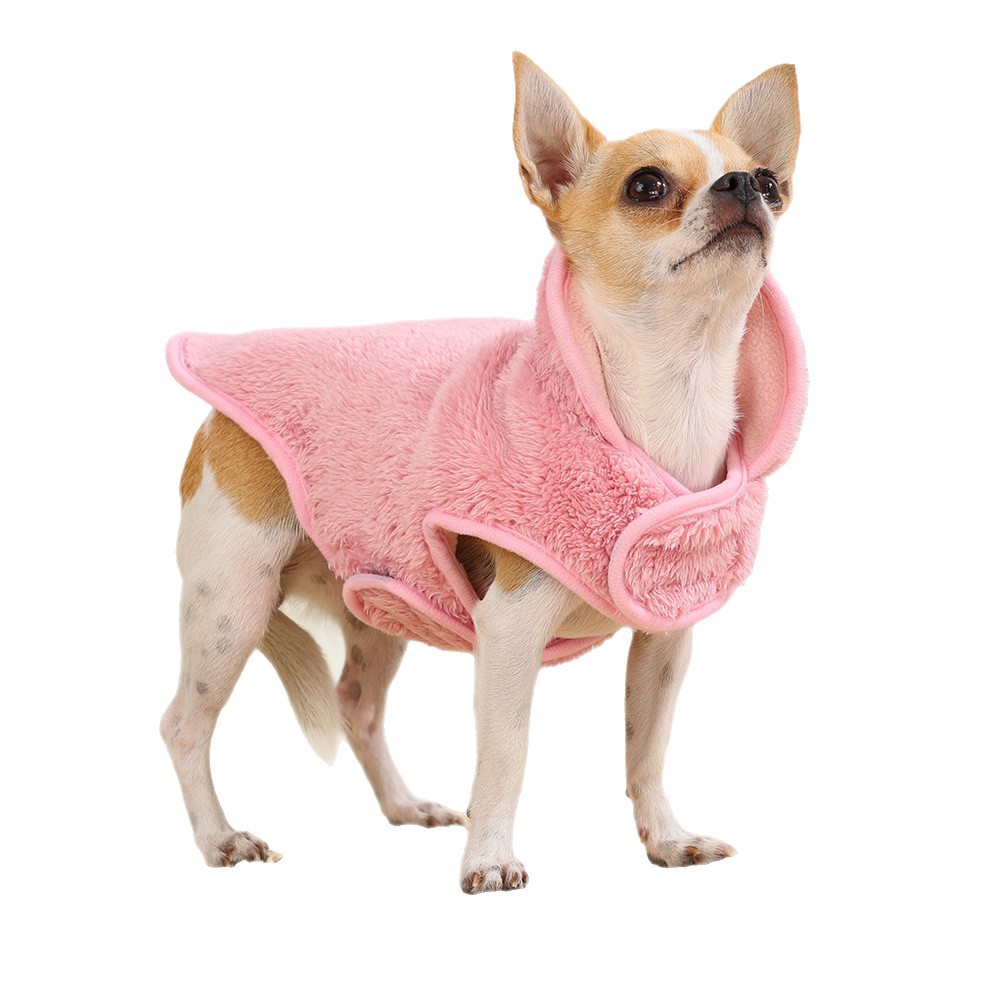 Grote hond winterjas warm winddicht puppy jas golden retriever herfst en winter suède hondenkleding fabriek directe verkoop