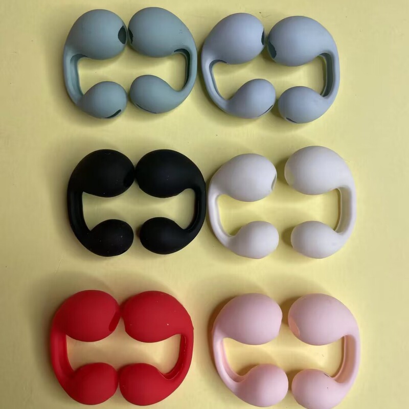 Silicone Non-slip Earmuffs Earphone Holds Bluetooth Bluetooth Colorful Bone Transmission Headphones Silicone Partial Bone Conduction Earplugs Silicone Non-slip Earmuffs Earphone Holds Bluetooth Bluetooth Colorful Bone Transmission Headphones Silicone Partial Bone Conduction Earplugs