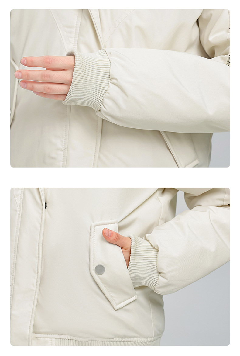 Wasserabweisende Pufferjacke für Herren/Damen – Wintermantel mit Kapuze und abnehmbarem Waschbärpelzbesatz (S-XXL) – Skifahren & Pendeln in der Stadt_voghion.com
