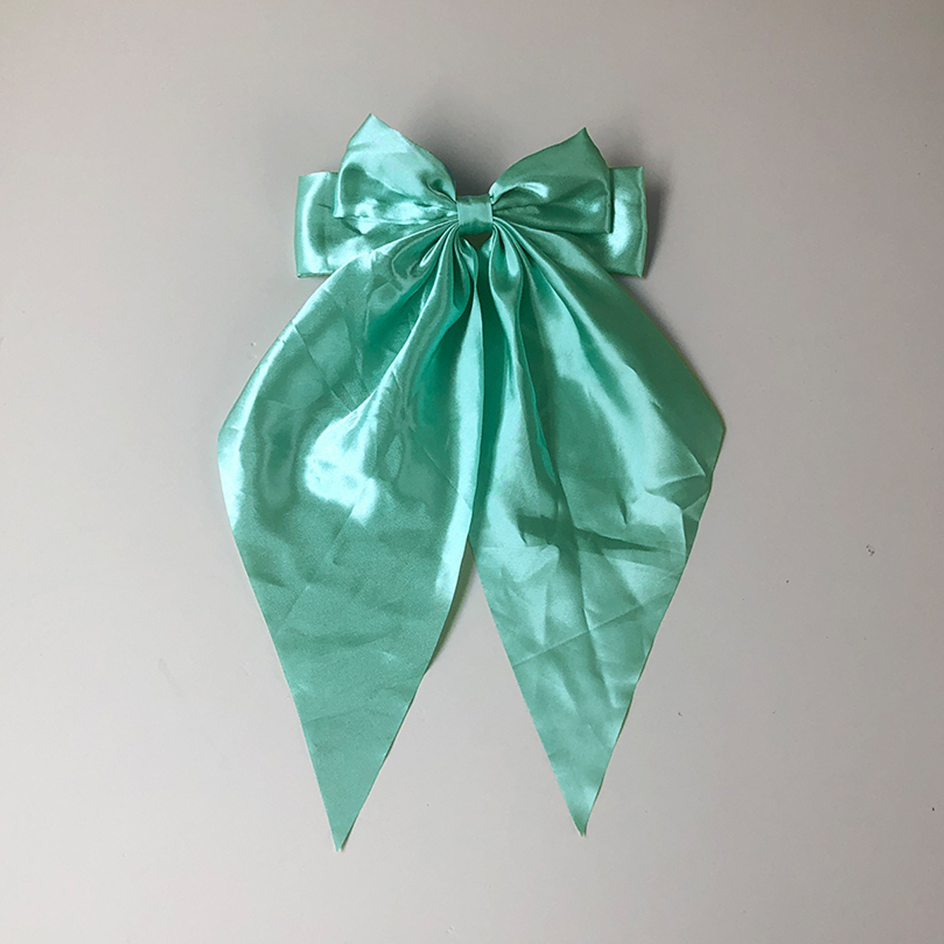 보우 스프링 클립-민트 그린