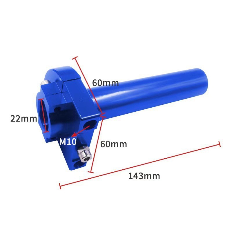 Cross-Border E-Commerce Multi-Aluminum Alloy Motorcycle Large Torque Oil Throttle Suitable for Handlebar Motorcycle Accessories Material Car