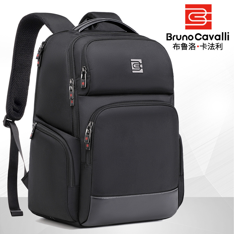 2026 New Model/Backpack Men's Double Shoulder Bag Lightweight Business Travel Laptop Bag Stylish Business Trip Office Bag Can Be Taken on the Plane