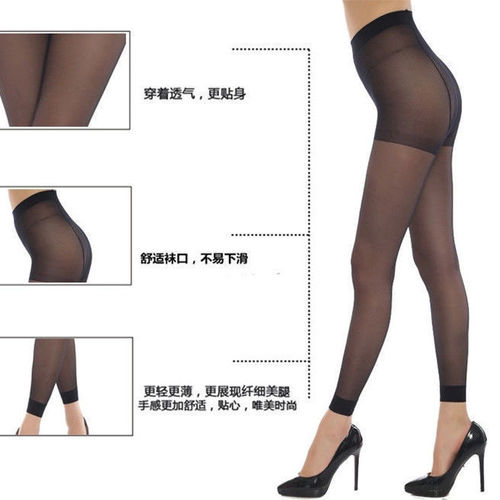 7/8 inseam leggings with fishnet, summer thin fishnet pantyhose for women, anti-pull, 7/8 length, elastic high-waisted sheer tights