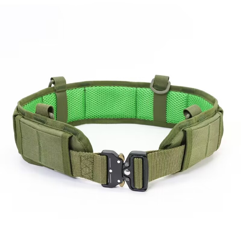 Cinturón táctico Molle para exteriores, para entrenamiento de CS en la vida real, cinturón multifuncional con múltiples combinaciones.