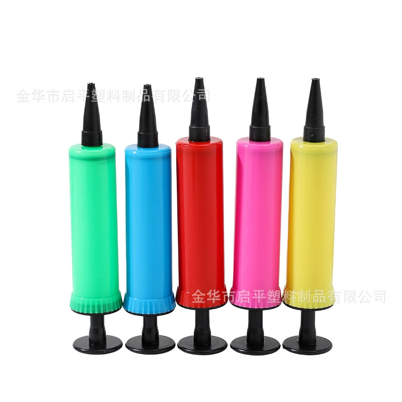 Производители непосредственно поставляют воздушные шары надувные цилиндры ручные пластиковые портативные цилиндры мини ручной надувной плавательный круг йога мяч