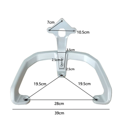 Electric car rear backrest: Tail Trunk Bracket