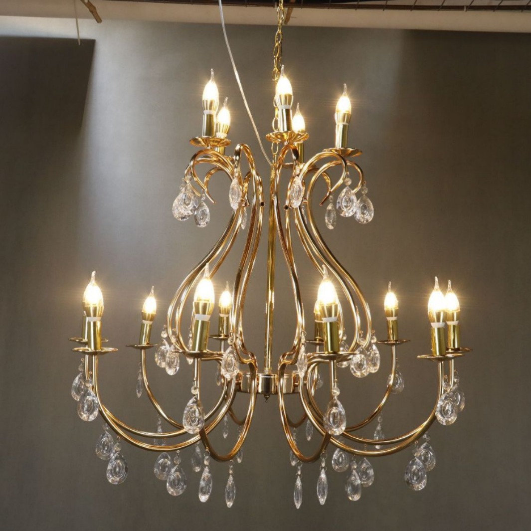 10 + 5 brotes de hierro forjado candelabro bodas hotel decoración de props de diseño cálido blanco lámpara led doméstica