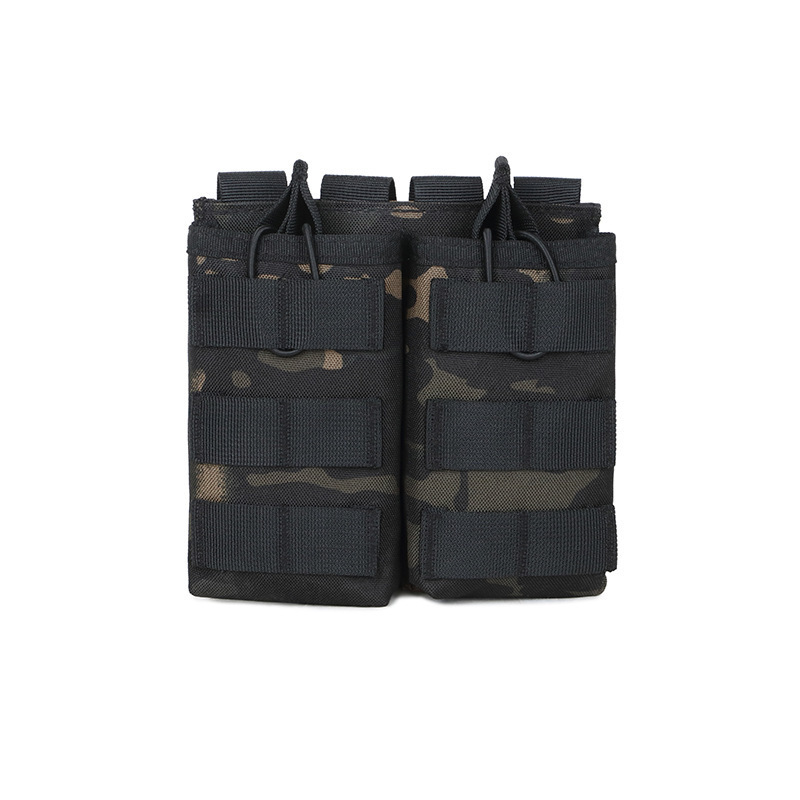 Duplex bolsa de cartucho MOLLE Monte accesorios bolsa militar fans camuflaje CS táctico cinturón de montaje táctico bolsa de cartucho táctico