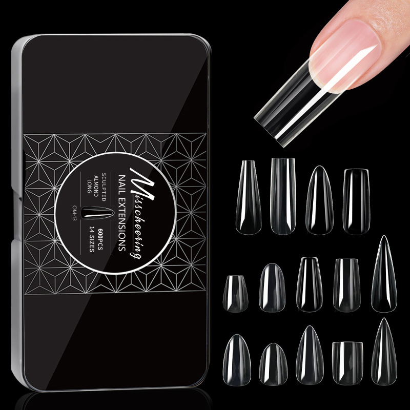 European and American-Style Nail Polish transparent nail Polish Nail Polish seamless fake nail box coffin nail cross-border exclusive European and American-Style Nail Polish transparent nail Polish Nail Polish seamless fake nail box coffin nail cross-border exclusive