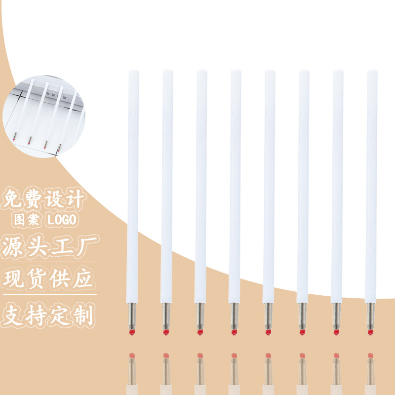 Plastic Tool Pen Refill 1mm, Manufacturer Wholesale Plastic Pen Refills, Smooth Writing Ballpoint Pen Refills for Students, Replaceable Refills