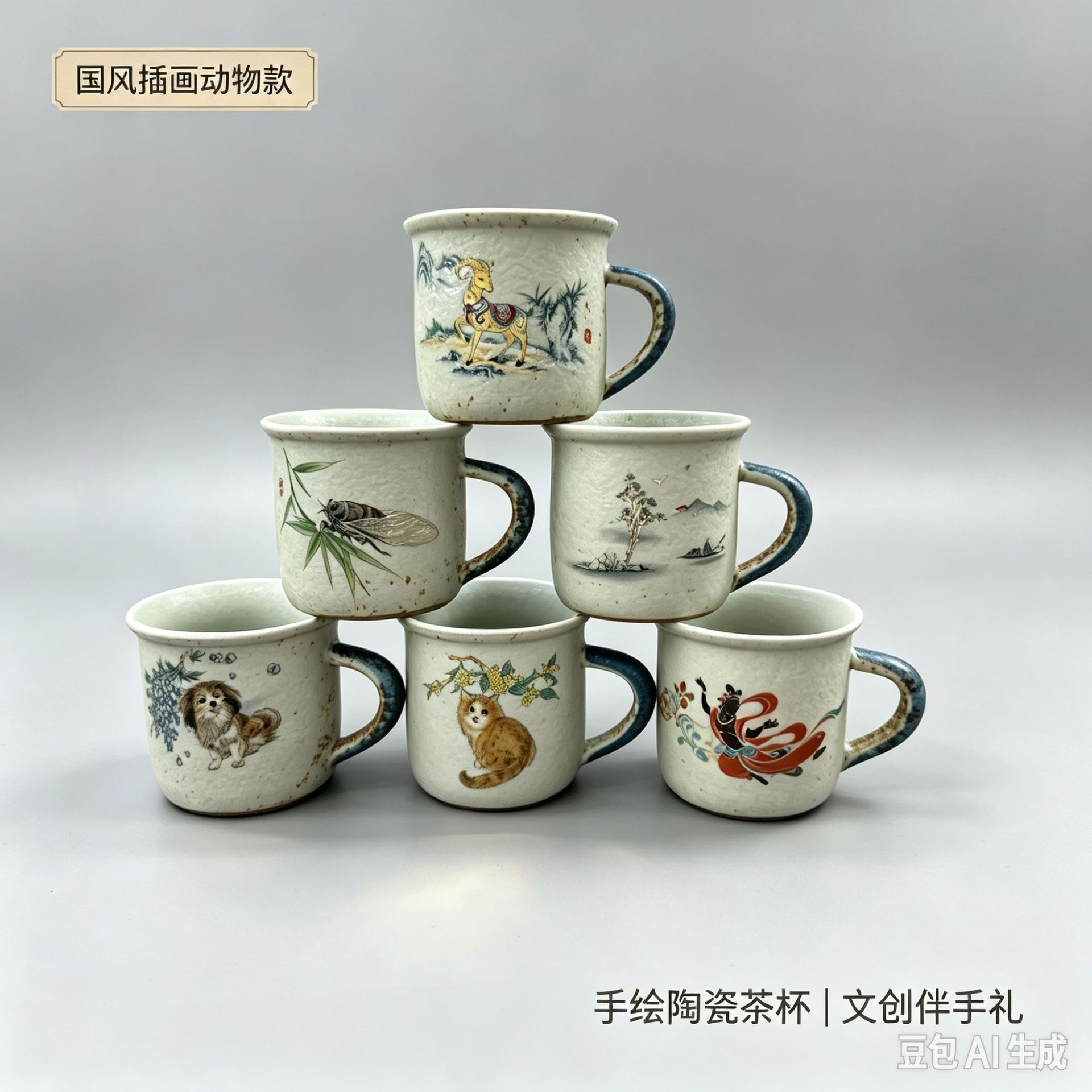 Taza de Té de Porcelana Estilo Retro para Té y Vino