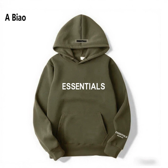 СТРАХ БОГА двойная нить Essentials Tide Совершенно новая буква С Логотипом горячее тиснение Мужская и женская шапка свитер на флисовой подкладке