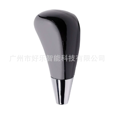 Head, Sürətlər qutusu və əl tormozu başlıqları - sk-toyota202-bright-black-gray-leather
