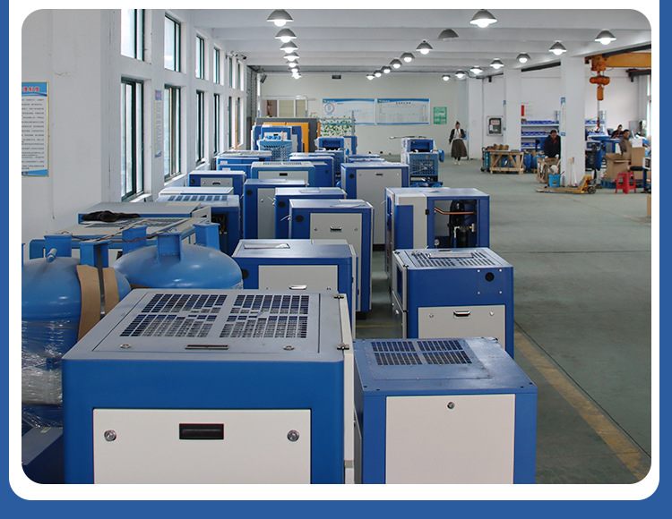Air compressor manufacturers air pump permanent magnet variable frequency Screw Air Compressor 7.5kw screw compressor