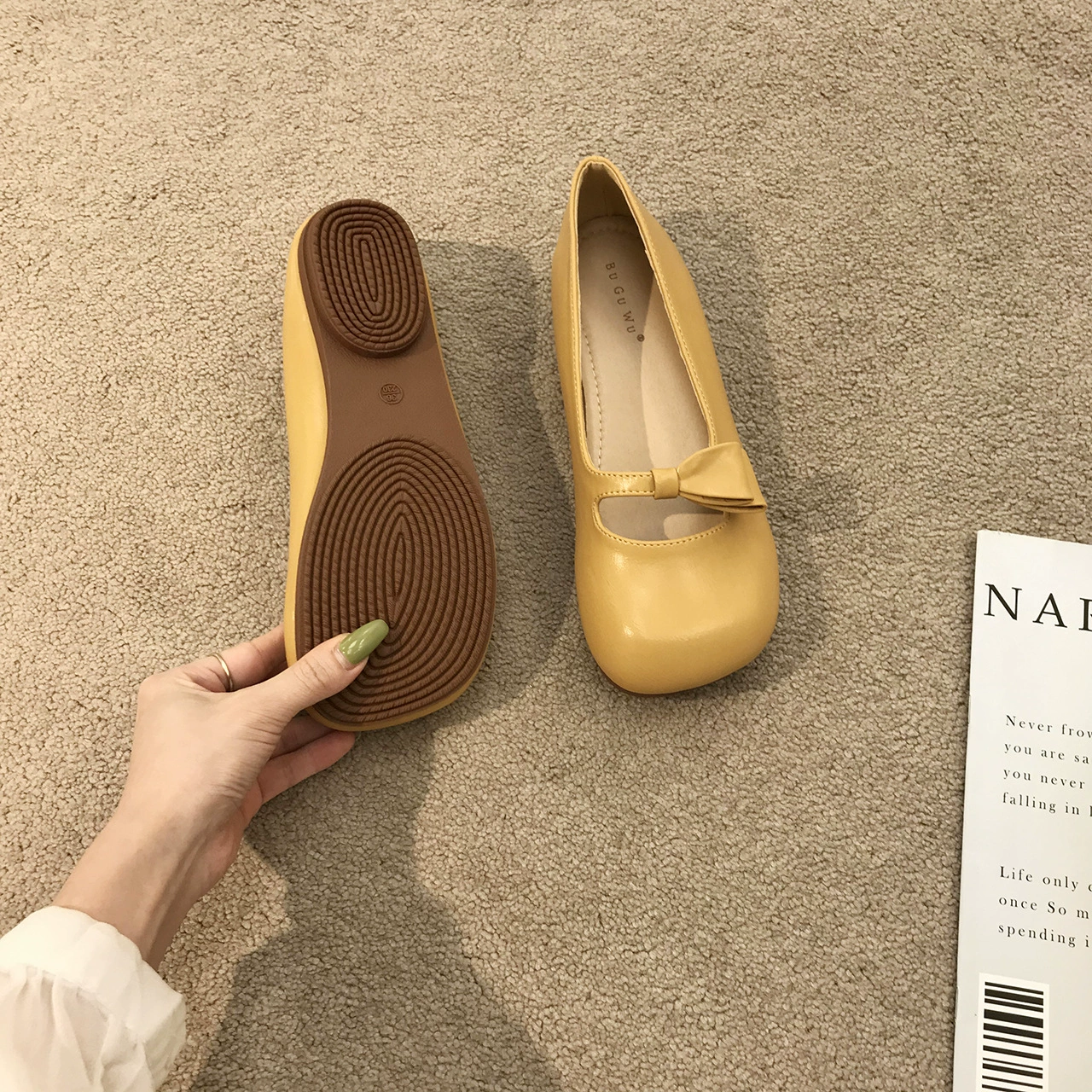 Вечерняя стильная художественная Однослойная обувь Mori с круглым носком и мягкой подошвой для женщин, сказочные женские трусы в стиле ретро, лето 2022