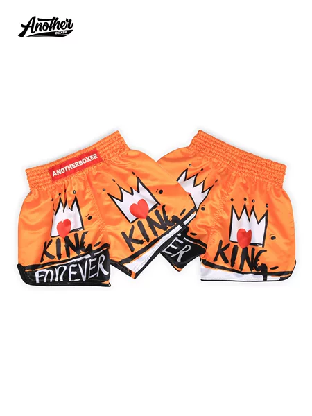 ANOTHERBOXER children's boxing sports shorts, unisex sparring and boxing training shorts, Muay Thai shorts